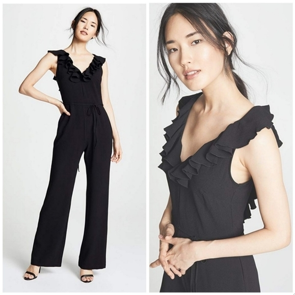 Wayf Pants - WAYF Anderson Jumpsuit in Black Size XSmall